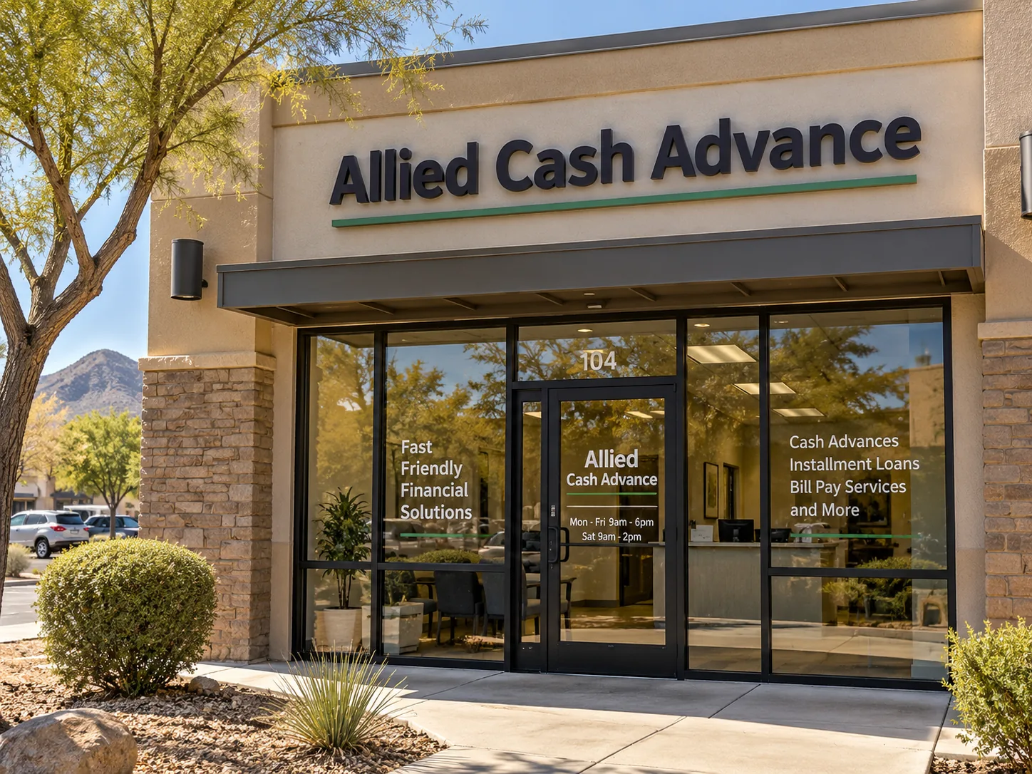 Allied Cash Advance storefront in Arizona